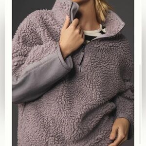 NWT Anthropologie Quarter Zip